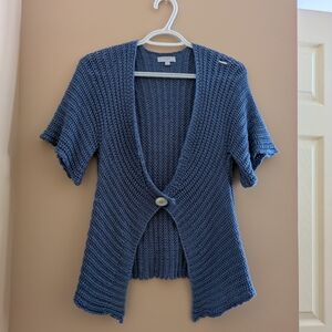 Women's Blue Knit Sweater